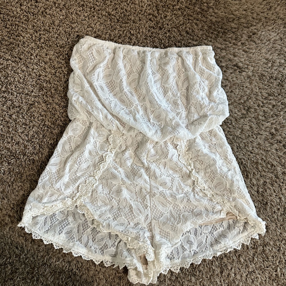 Free People lace romper